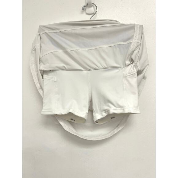 Lululemon Pace Rival Skirt (Tall) Pleated Mini Tennis Stretch Skort Pockets - 0 - Picture 3 of 10